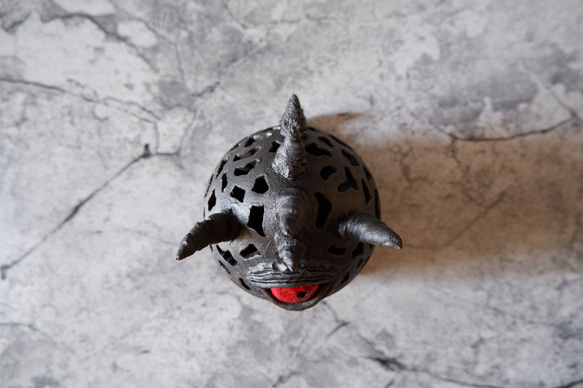 黒樹土鬼RedEye香炉15　塊根植物　多肉植物　盆栽　植木鉢　作家鉢　オブジェ　沖縄 6枚目の画像