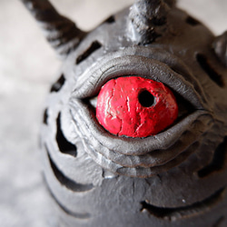 黒樹土鬼RedEye香炉15　塊根植物　多肉植物　盆栽　植木鉢　作家鉢　オブジェ　沖縄 2枚目の画像