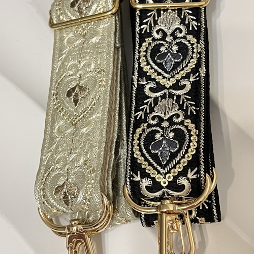 インド刺繍リボン　ショルダー インド刺繍リボン ショルダーバッグ ショルダーバッグ BESIDE