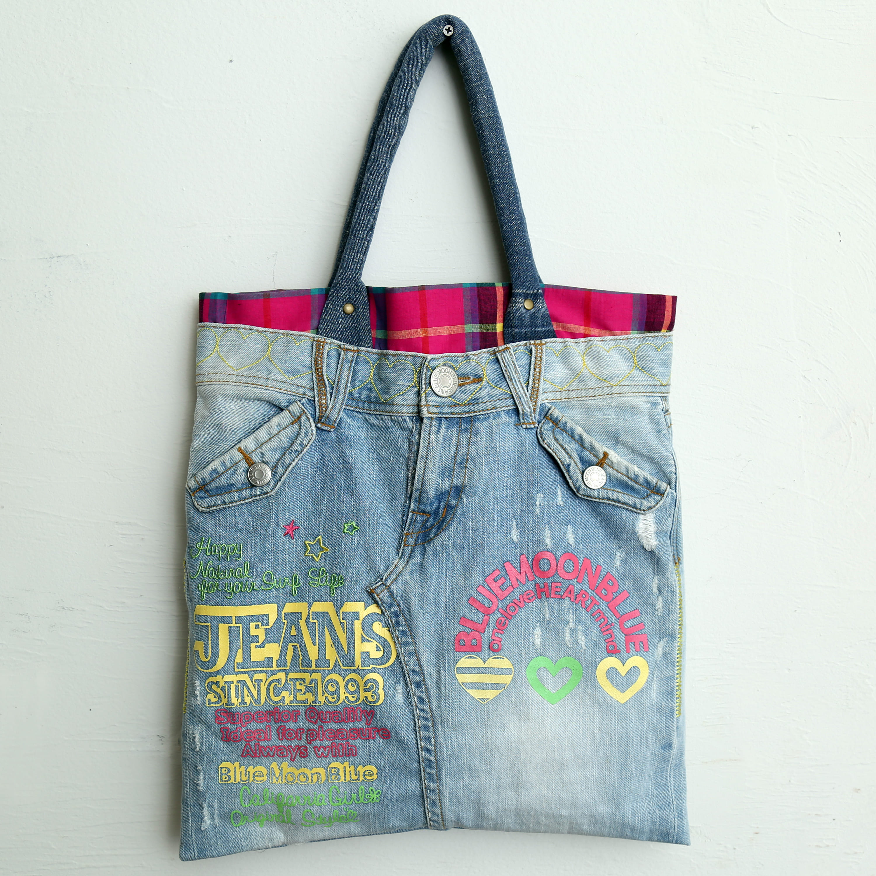 NO.16　リメイク布バッグ