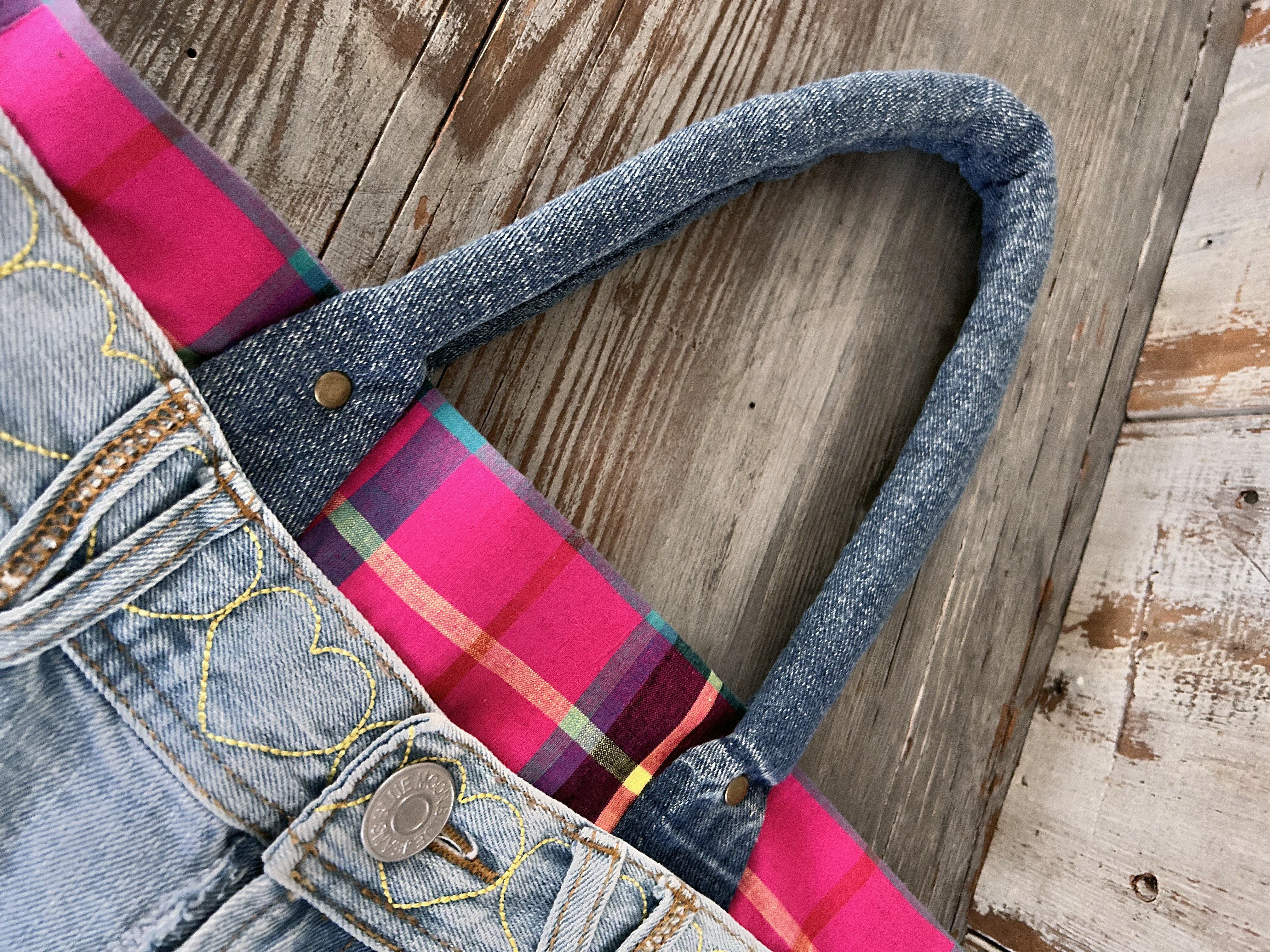 NO.16　リメイク布バッグ