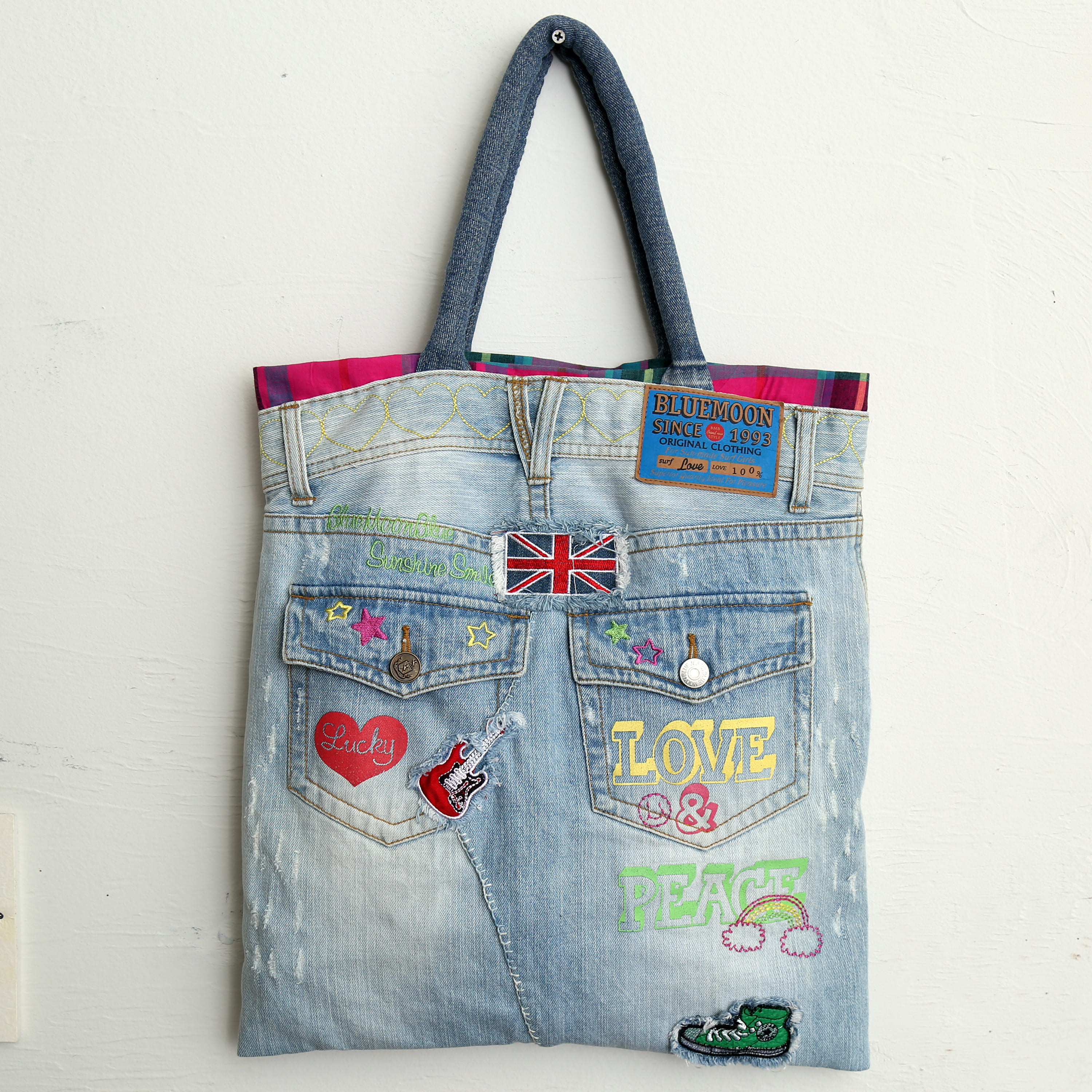 NO.16　リメイク布バッグ