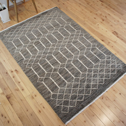 ペルシャ　ギャッベ ミニマット 39×44.5 アイボリー　ザクロの木 ペルシャ ギャッベ ミニマット 39×44.5 アイボリー ザクロの木