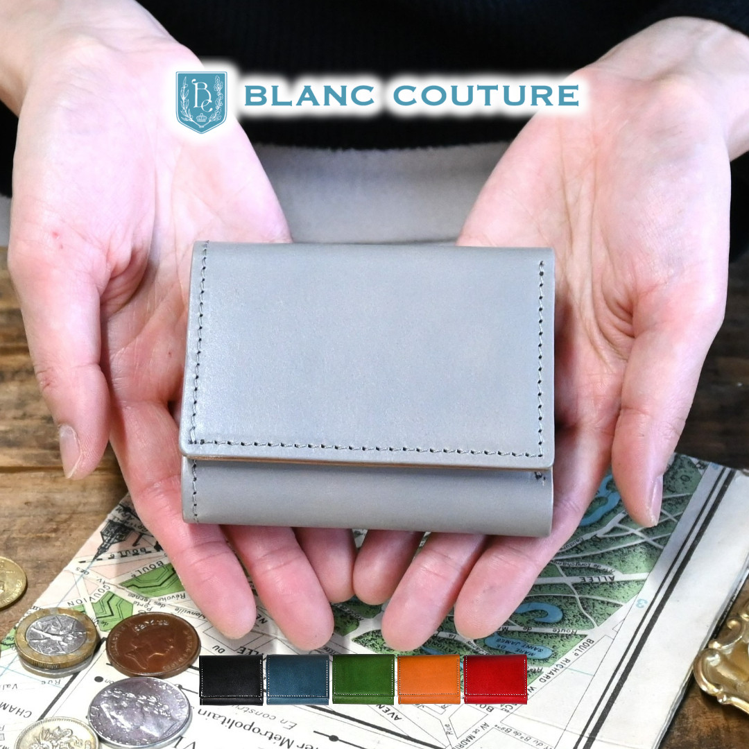 ミニ財布 三つ折り財布 本革 財布