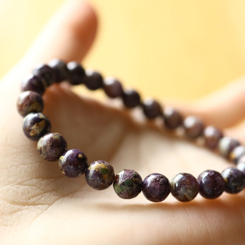 ☆プレミアムブレス☆レアストーン☆マトリックスパープルオパール：約