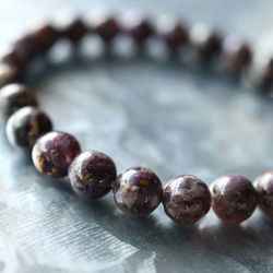 ☆プレミアムブレス☆レアストーン☆マトリックスパープルオパール：約