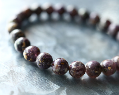 ☆プレミアムブレス☆レアストーン☆マトリックスパープルオパール：約