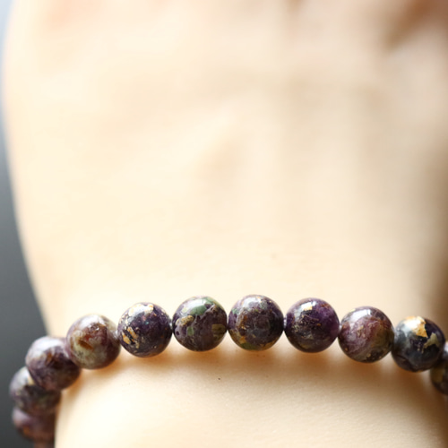 ☆プレミアムブレス☆レアストーン☆マトリックスパープルオパール：約