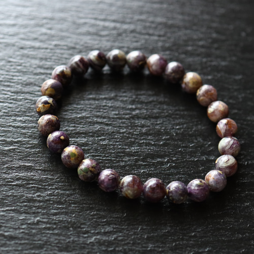 ☆プレミアムブレス☆レアストーン☆マトリックスパープルオパール：約