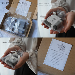 グリーンアベンチュリンとすずらんのピアス イヤリング  鈴蘭 金箔24k 鈴蘭 9枚目の画像