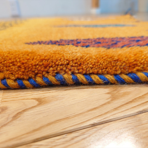 秋の連休中キャンペーン】ギャッベランナー中145×50黄金色糸杉