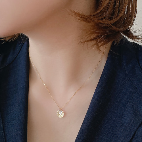 Yセット ピアスとネックレス ◇ネックレス＆ピアスセット◇Pearl＆Moon 天然パール＆三日月