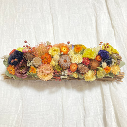 ミモザスワッグ　蓮の実 専用＊ミモザ&ハスの実 ドライフラワースワッグ