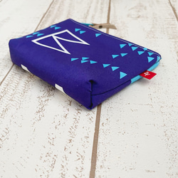 ワケありな逸品《送料無料》ふんわりミニポーチ 海 8枚目の画像