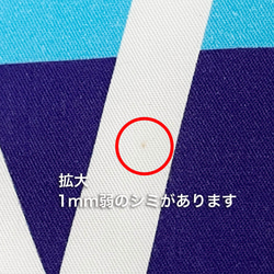 ワケありな逸品《送料無料》ふんわりミニポーチ 海 4枚目の画像