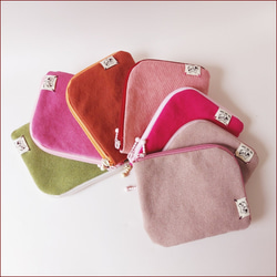 L字ファスナー ポーチ のおすすめ人気通販｜Creema(クリーマ