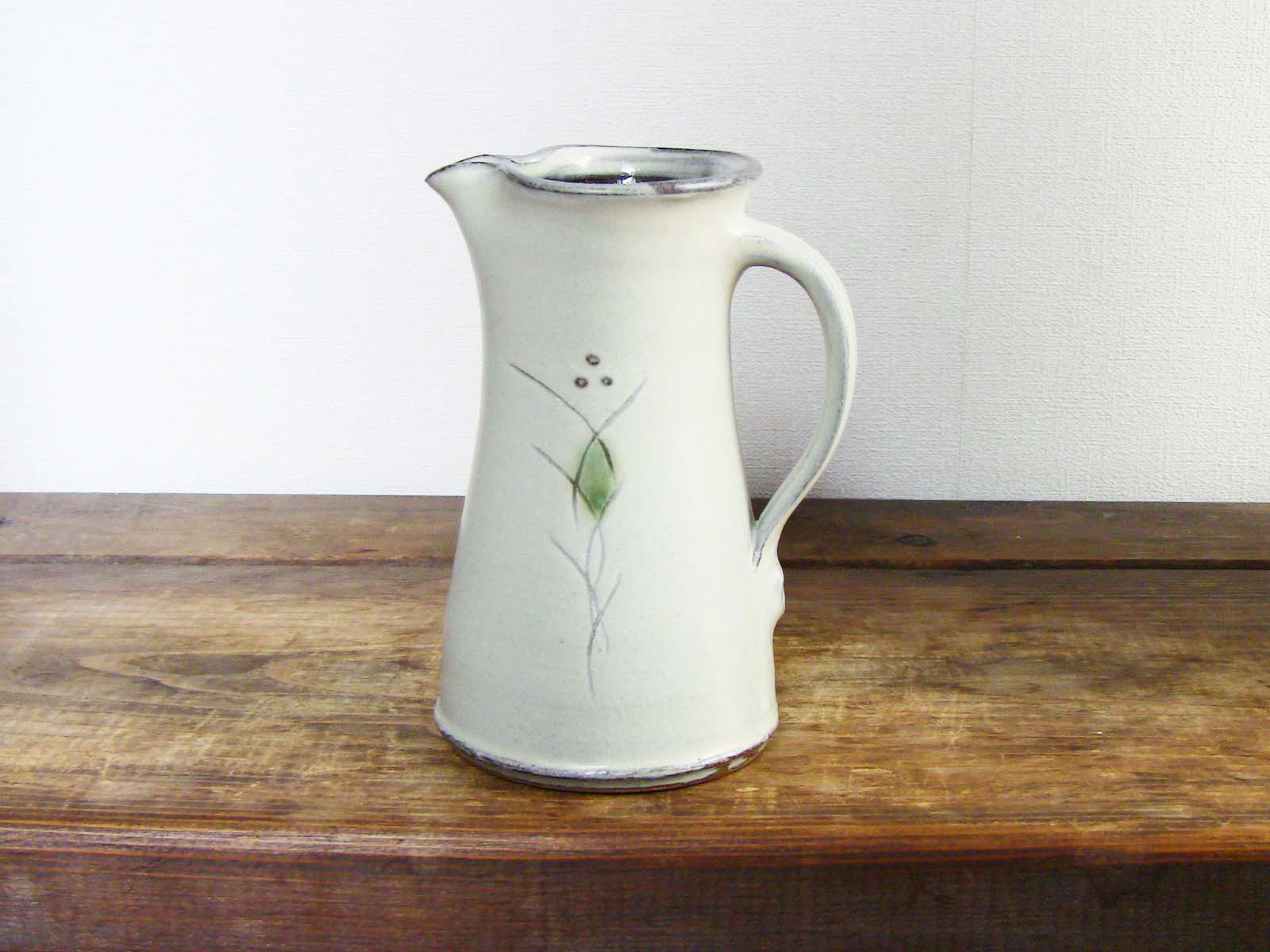 草花文ピッチャー（イッチン）15cm