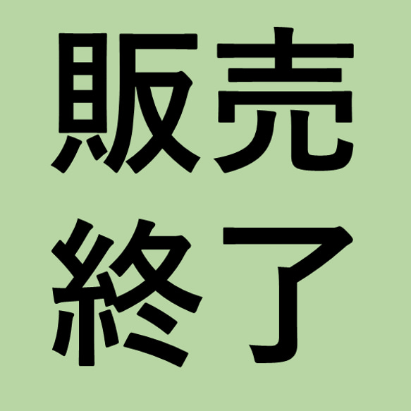 販売終了 1枚目の画像