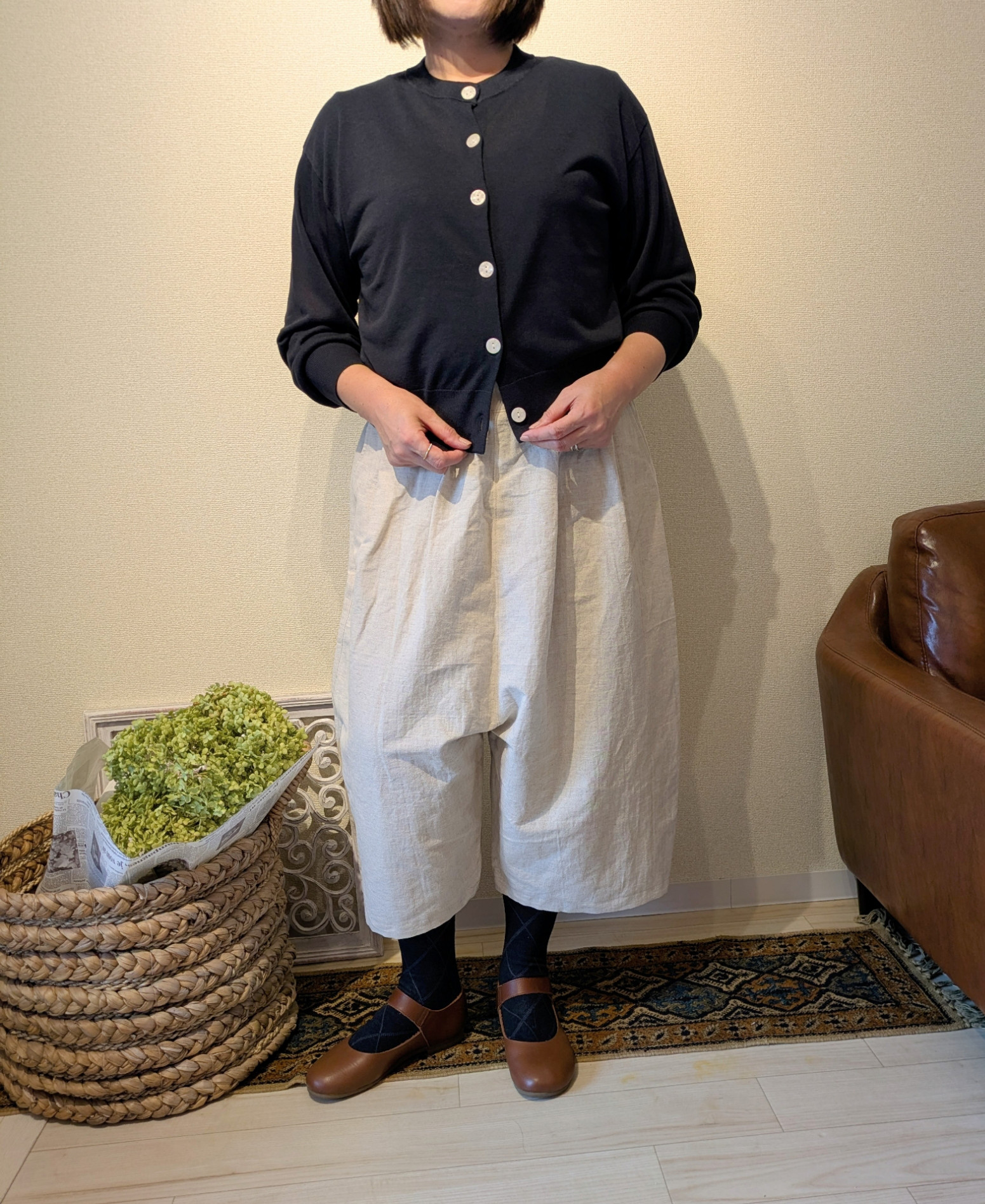 エッグパンツ キナリ