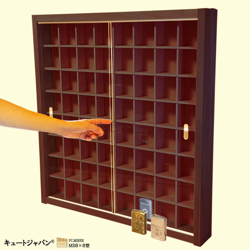 ZIPPO ジッポー ライター 収納 コレクションケース ブラック色全塗装