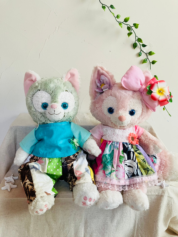 ♡リーナベル、ダッフィー、ジェラトーニ、クッキーアン♡Sサイズ用のコスチューム♡ ダッフィー ジェラトーニ コスチューム リーナベルコスチューム