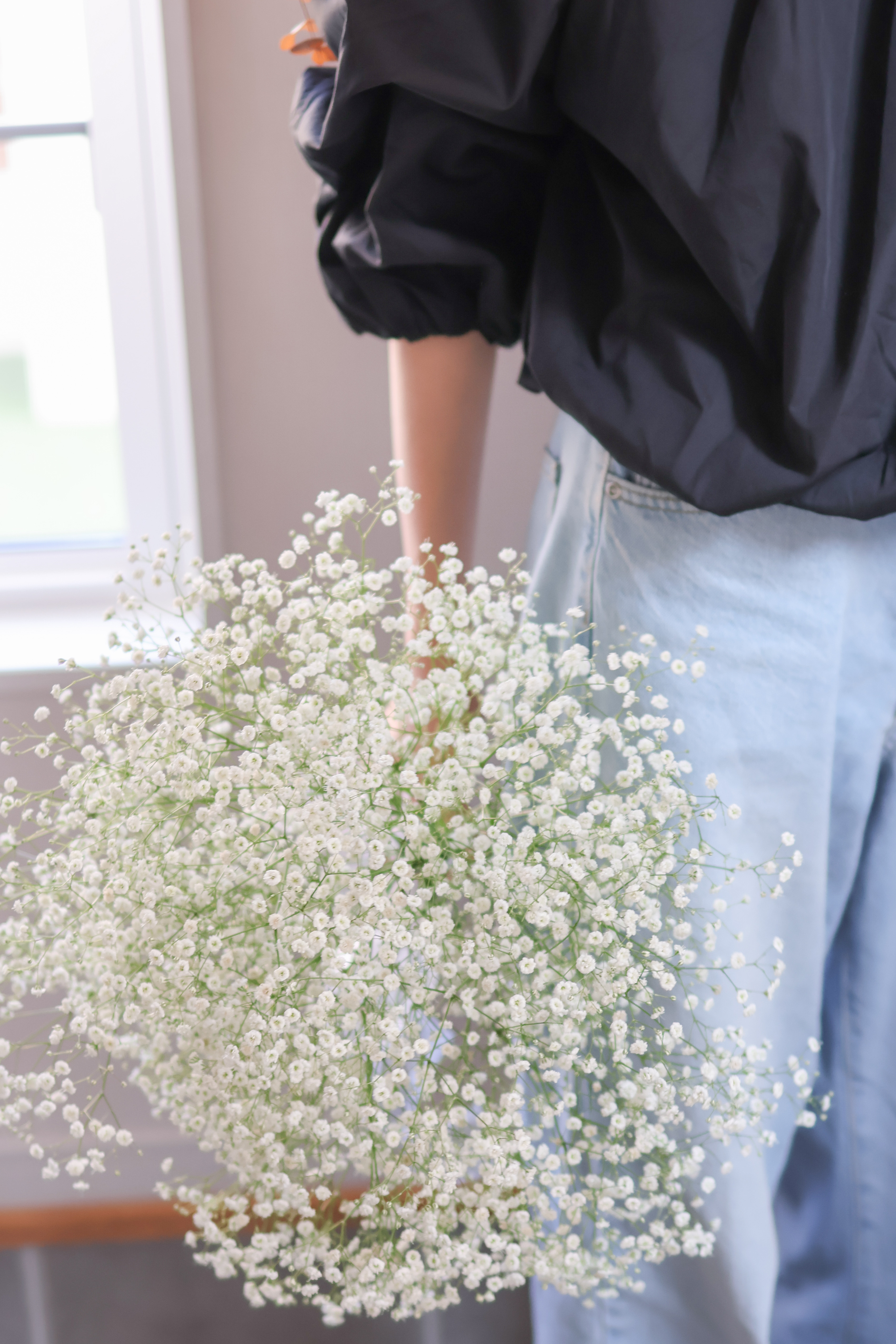 【ウェディング・生花】かすみそうブーケ♡花嫁様の理想を叶える 結婚式 前撮り フォトウェディング ＊受注製作＊