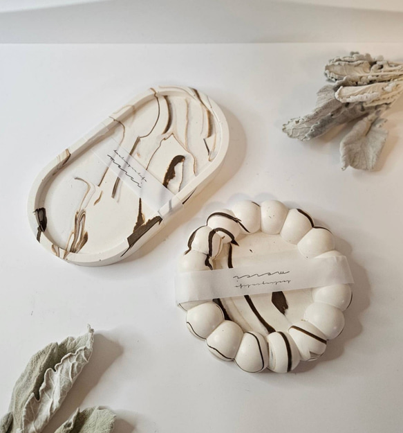 ジェスモナイト　クラウドトレーセット 2点セット】ジェスモナイト マルチトレー インテリア雑貨 収納小物