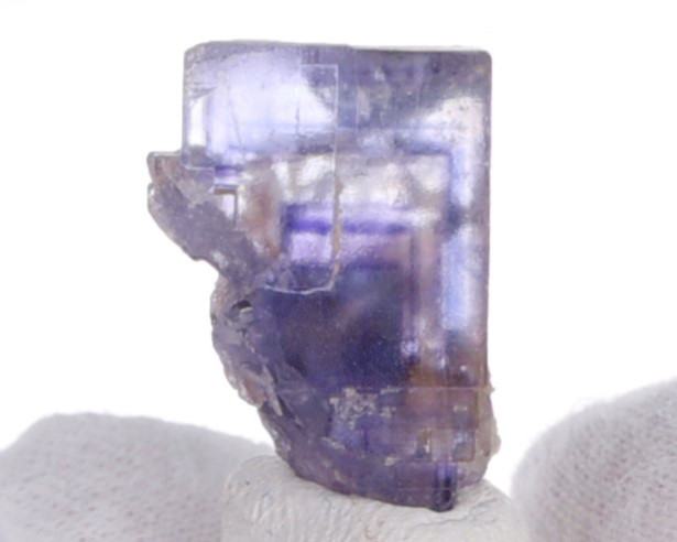 『奇美トリカラー・ゾーニング』世界的な蛍石の名産地 ヤオガンシャン鉱山産 8g 天然 フローライト 天然石 鉱物 標本