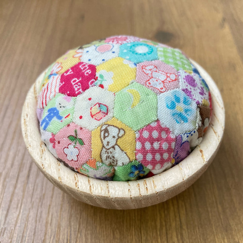 ピンクッション 針山 ハンドメイド パッチワーク その他インテリア雑貨