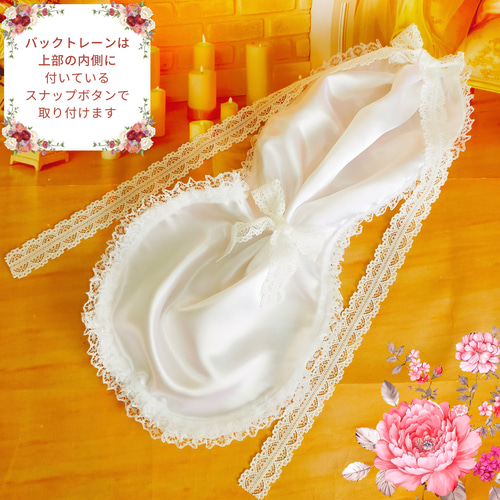 リカちゃんサイズ ウェディングドレス バッスルドレス 22㎝ドール