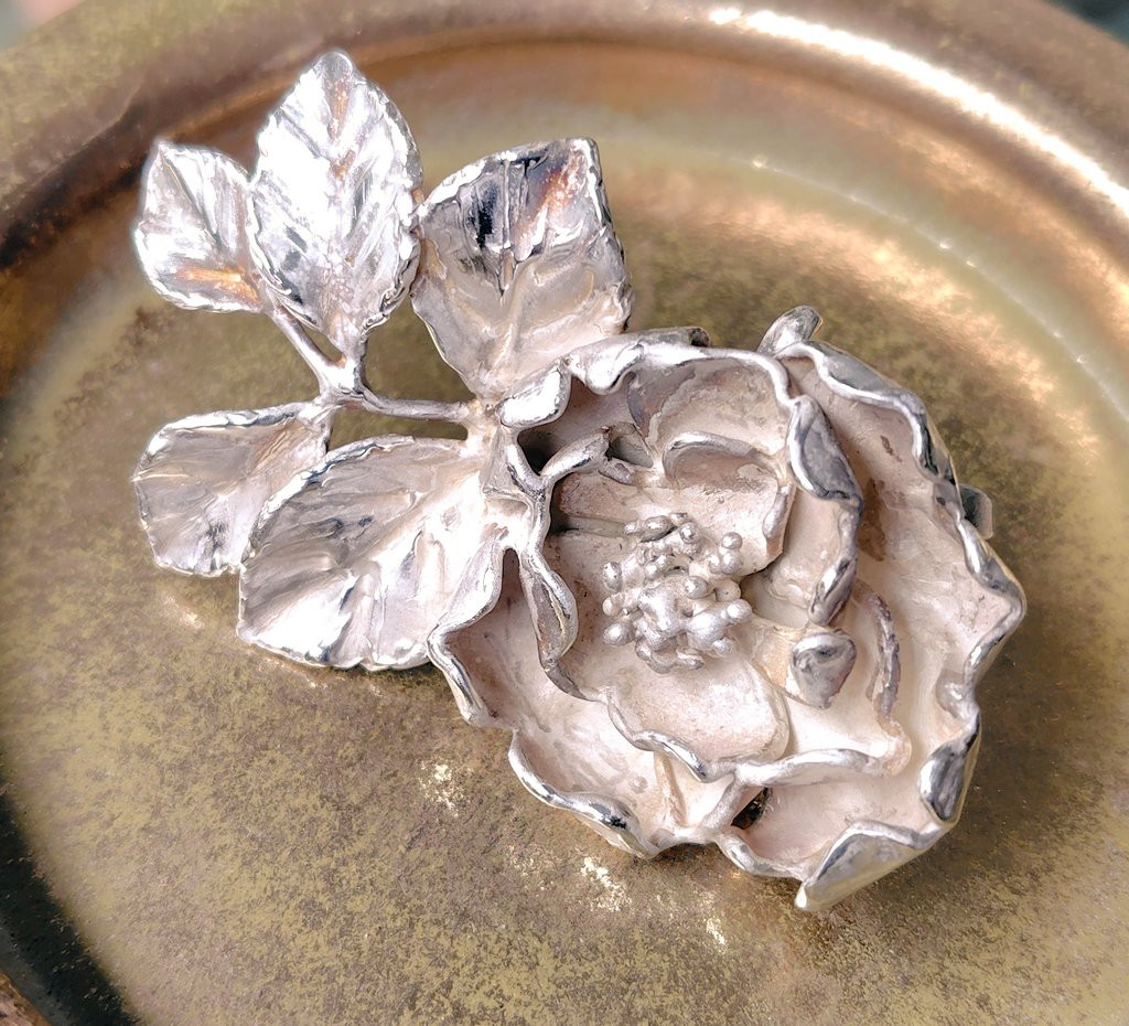 フリーサイズ・銀の指環：《アルバ　セミプレナ/Alba Semi-plena》