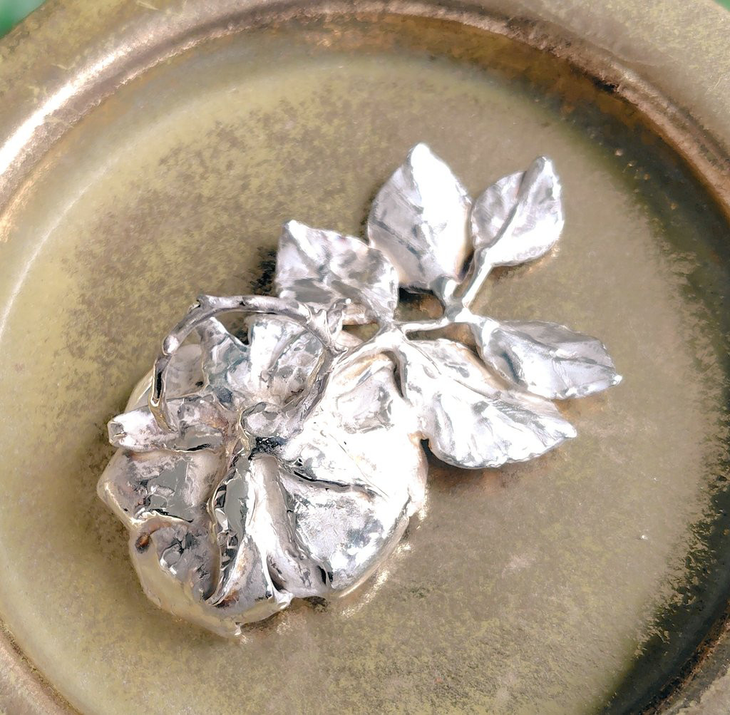 フリーサイズ・銀の指環：《アルバ　セミプレナ/Alba Semi-plena》