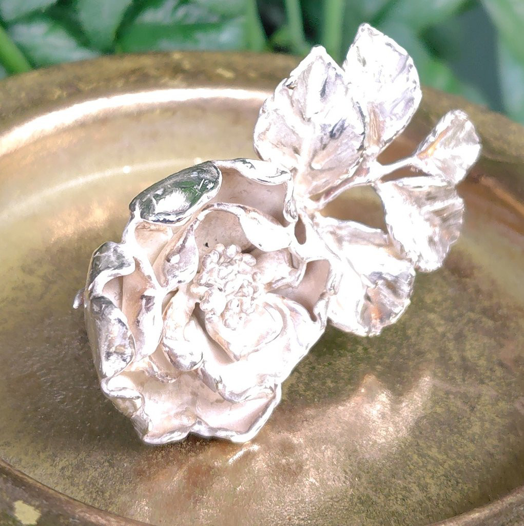 フリーサイズ・銀の指環：《アルバ　セミプレナ/Alba Semi-plena》