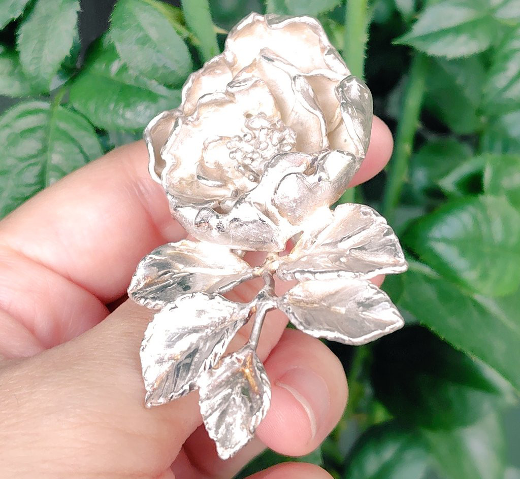 フリーサイズ・銀の指環：《アルバ　セミプレナ/Alba Semi-plena》