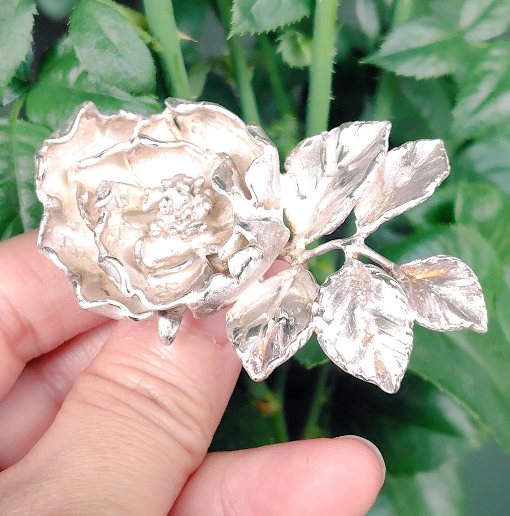 フリーサイズ・銀の指環：《アルバ　セミプレナ/Alba Semi-plena》