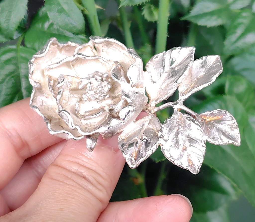 フリーサイズ・銀の指環：《アルバ　セミプレナ/Alba Semi-plena》