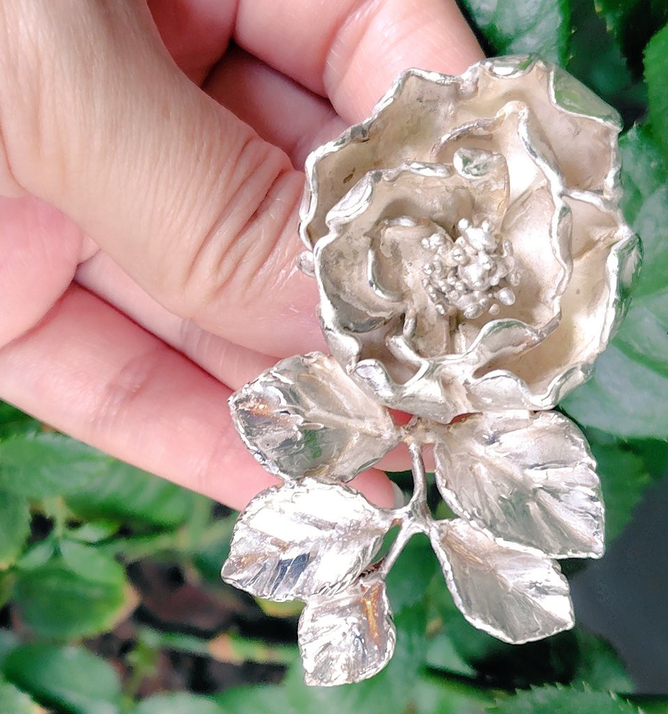 フリーサイズ・銀の指環：《アルバ　セミプレナ/Alba Semi-plena》