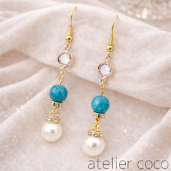 ラリマー ピアス の人気通販｜Creema(クリーマ) 国内最大の