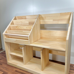 絵本棚 サイドウェーブ 90日発送 本棚・絵本棚・マガジンラック