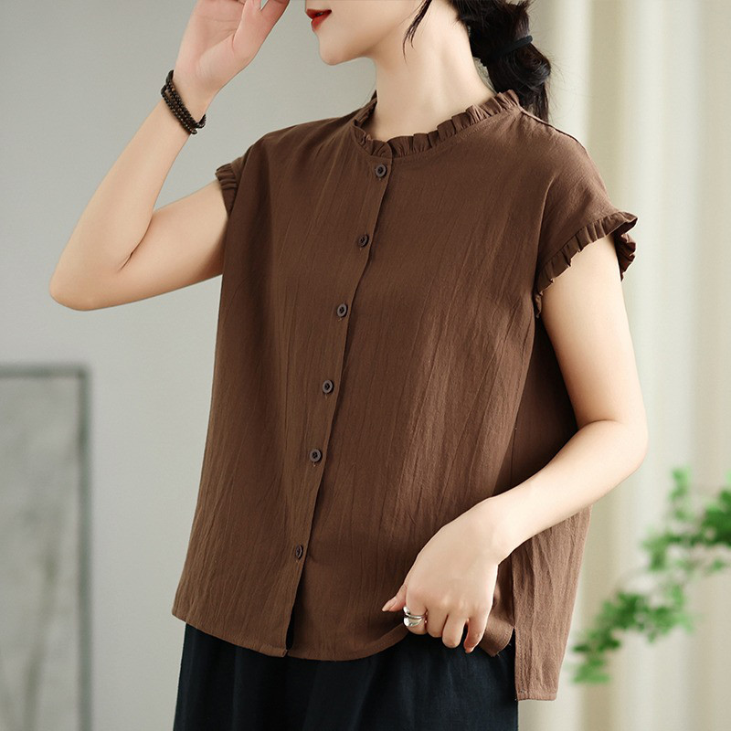 レディース ノースリーブ ゆったりトップス