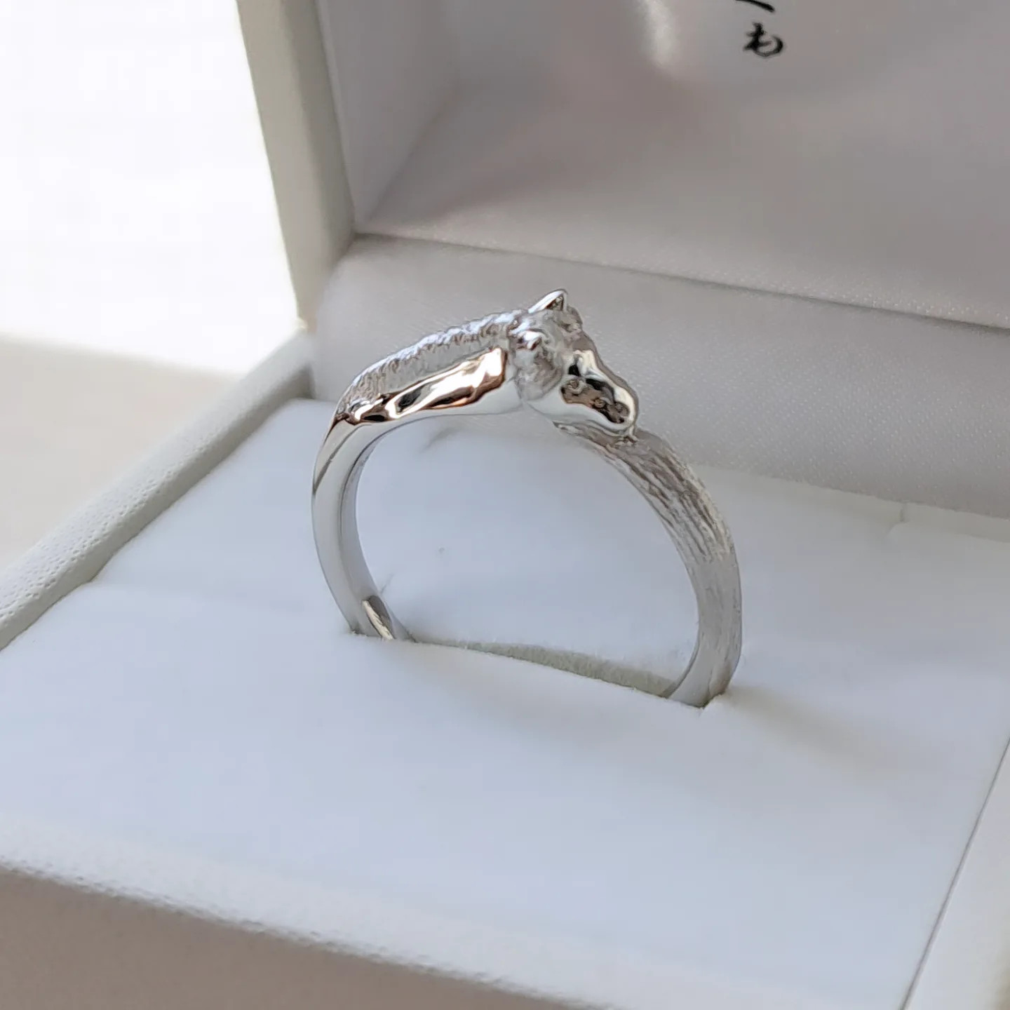 【馬の指輪 プラチナ 干支リング】馬指輪 馬リング  干支 午年 干支リング 干支指輪 馬プラチナ 京都