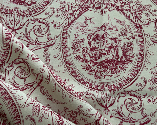 輸入コットンファブリック フランス トワルドジュイ Toile de