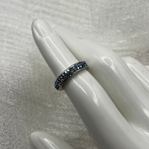 ハンドメイド SWAROVSKI スワロフスキー リング 指輪・リング KYOUKO