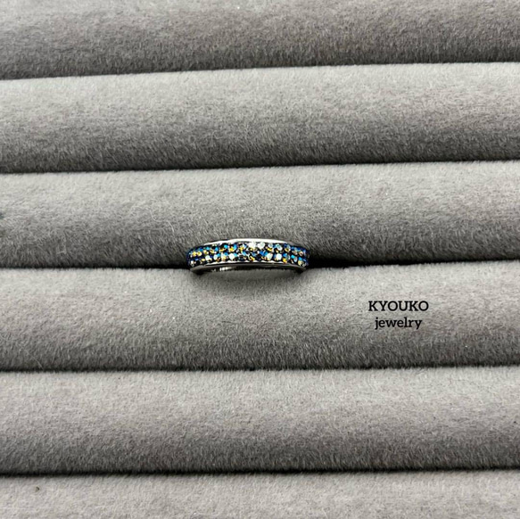 スワロフスキーリング　ハンドメイド ハンドメイド SWAROVSKI スワロフスキー リング 指輪・リング KYOUKO