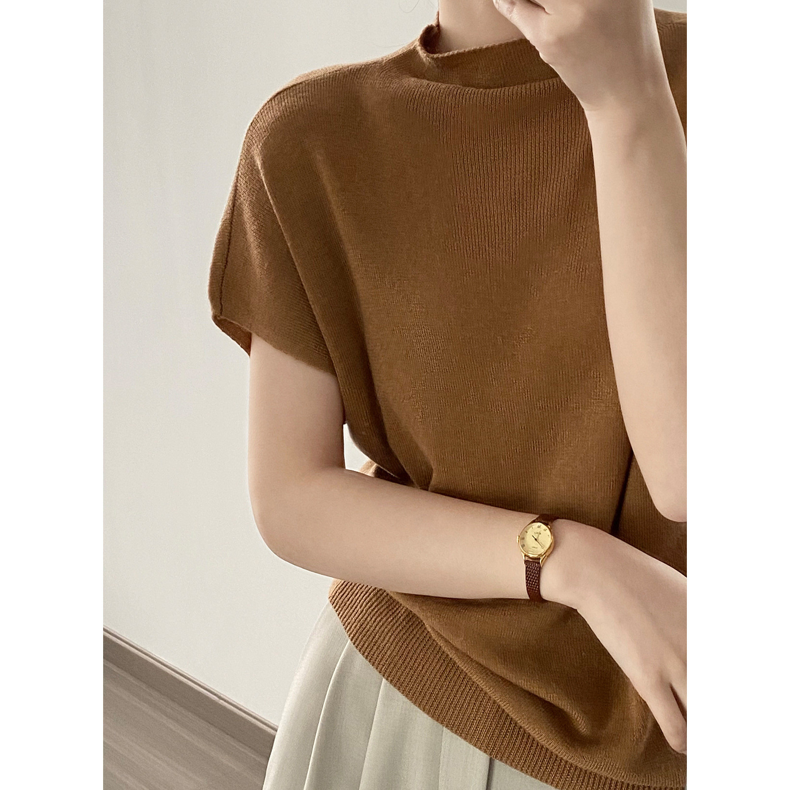 ニットトップ【返品・交換可】品質最優先25-220