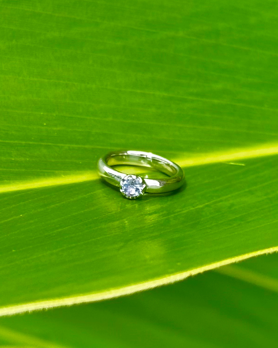 Baby Ring - Sunkissed〈12月の誕生石 タンザナイト / プラチナ950〉