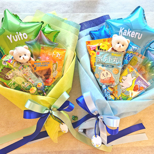 バルーンとお菓子のブーケ☆お好きなアレンジ承ります 雑貨・その他