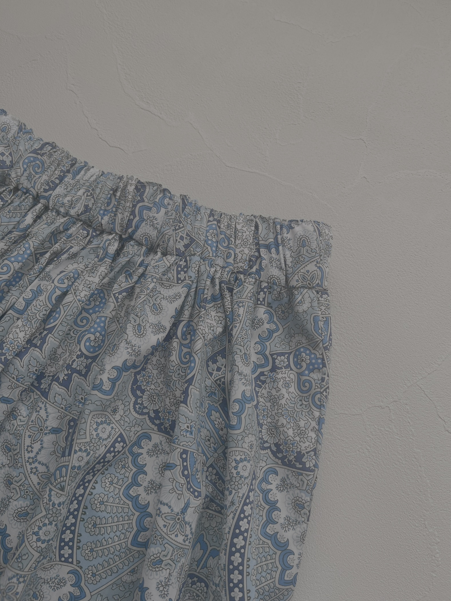 【XSサイズ】リバティ　小柄さんのためのギャザースカート 8,520円