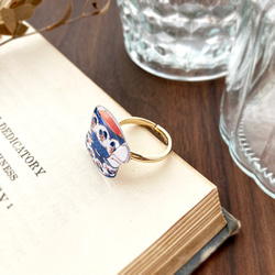 茶杯戒指（花）| 花茶杯戒指（紅茶） 第3張的照片