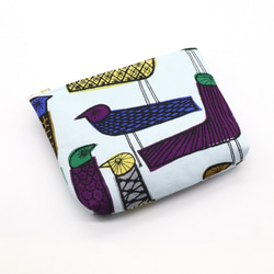 お札を折らずに入れられる』ミニ財布 ミナペルホネン mina